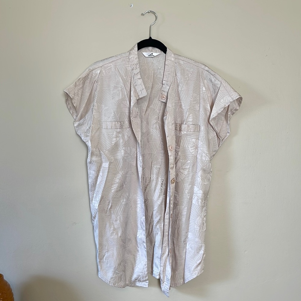 Vintage Aichihwa Silk Blouse
